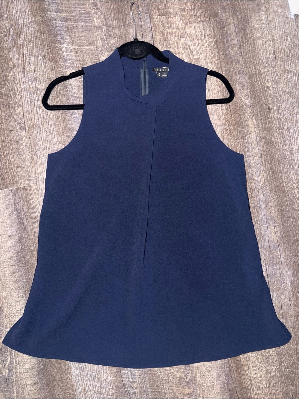 Theory Mock-Neck Sleeveless Camisole